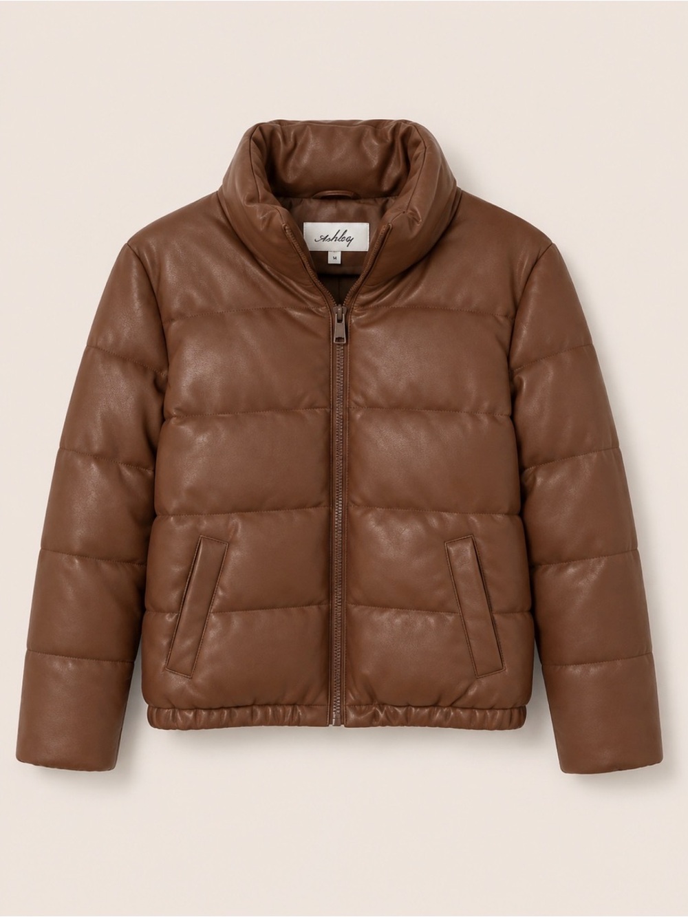 Women’s Brown Sebby Puffer Jacket - size xs